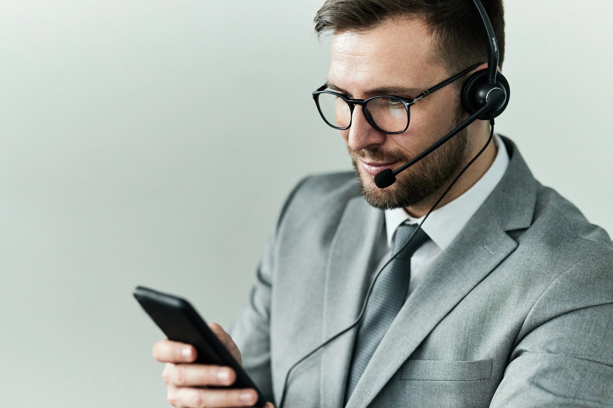 Customer service representative portrait used as a testimonial avatar